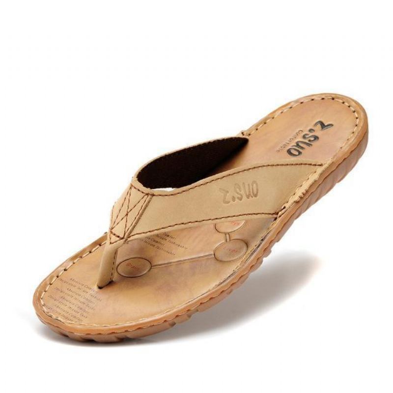 Fritidsmode Läder Flip-flops