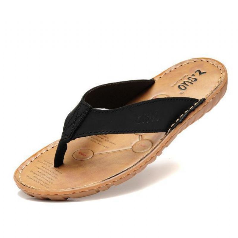 Fritidsmode Läder Flip-flops