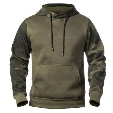 Army Tactical Camouflage Fleece Hoodie