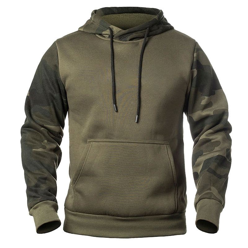 Army Tactical Camouflage Fleece Hoodie