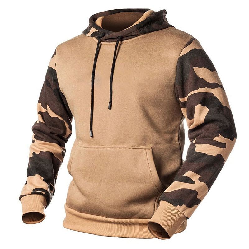 Army Tactical Camouflage Fleece Hoodie