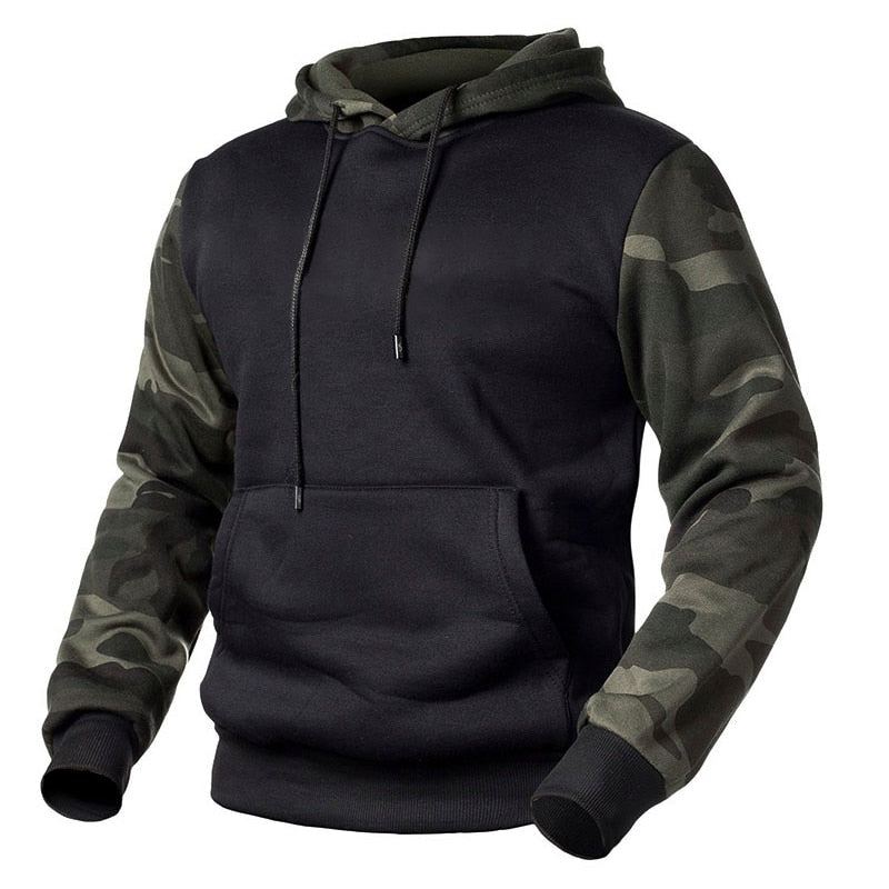 Army Tactical Camouflage Fleece Hoodie