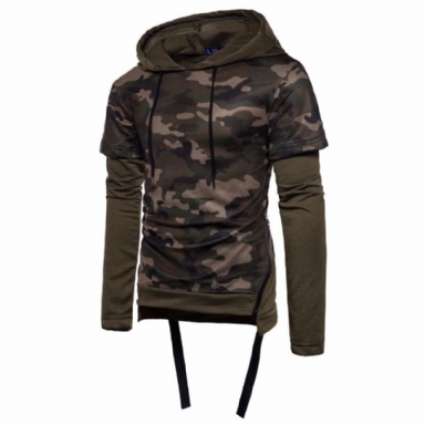 Camouflage Fashion Tvådelad Hoodie