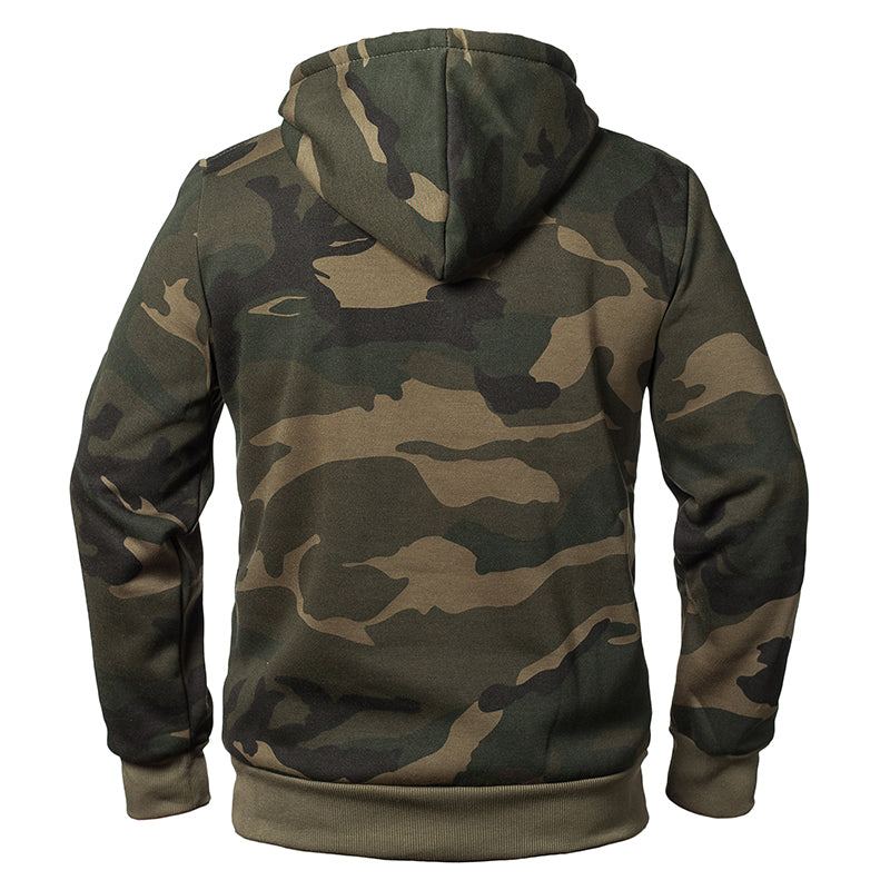 Camouflage Military Fleece Hoodie