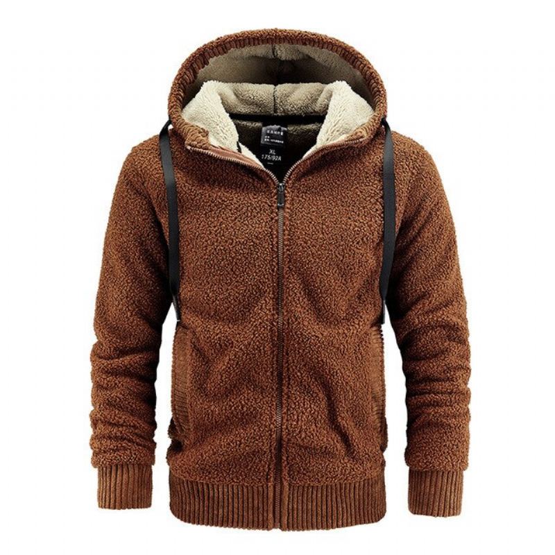 Cashmere Thicken Keep Casual Hoodie