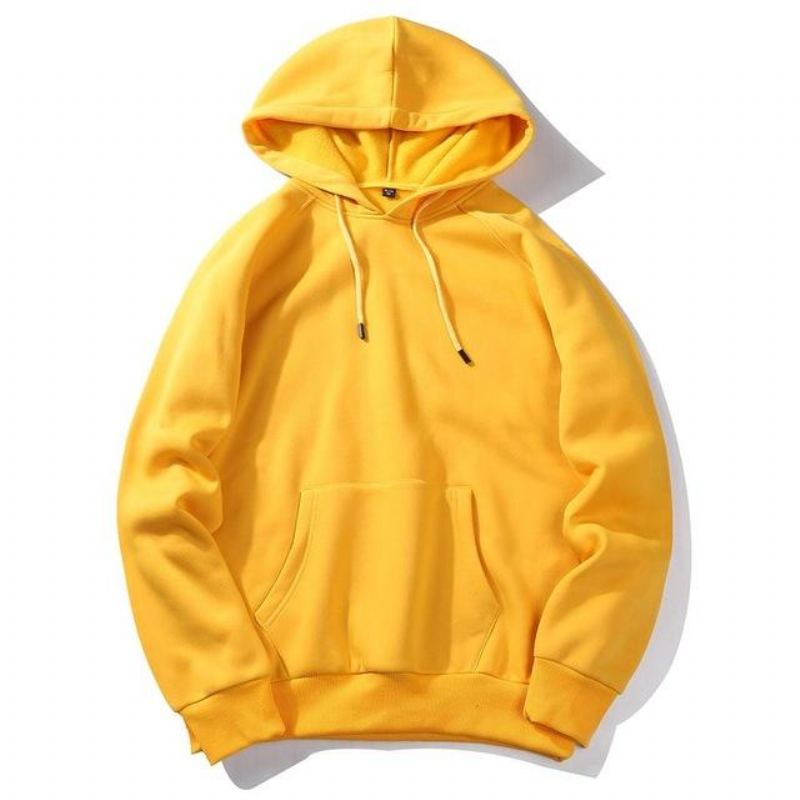 Casual Solid Hoodie