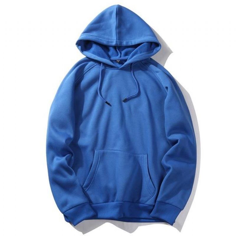 Casual Solid Hoodie