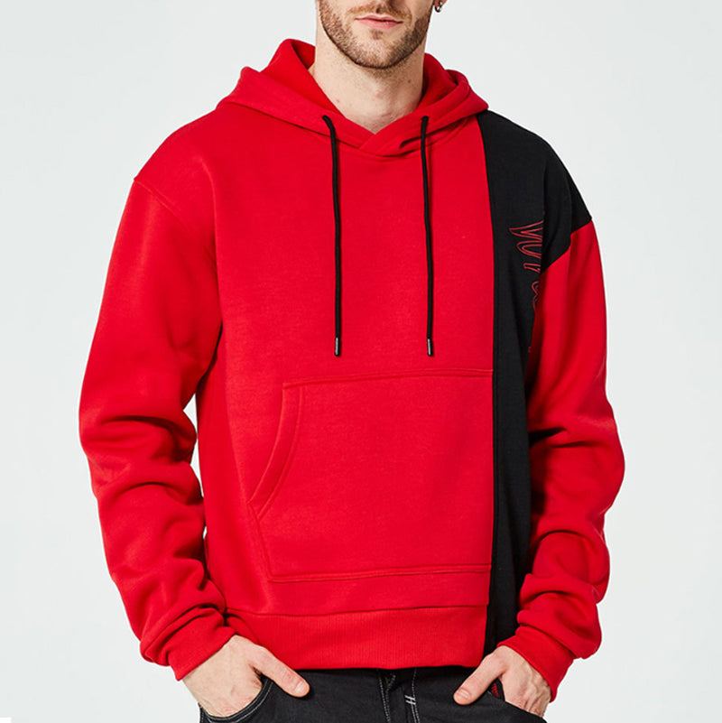 Sömmar Loose Design Hoodie