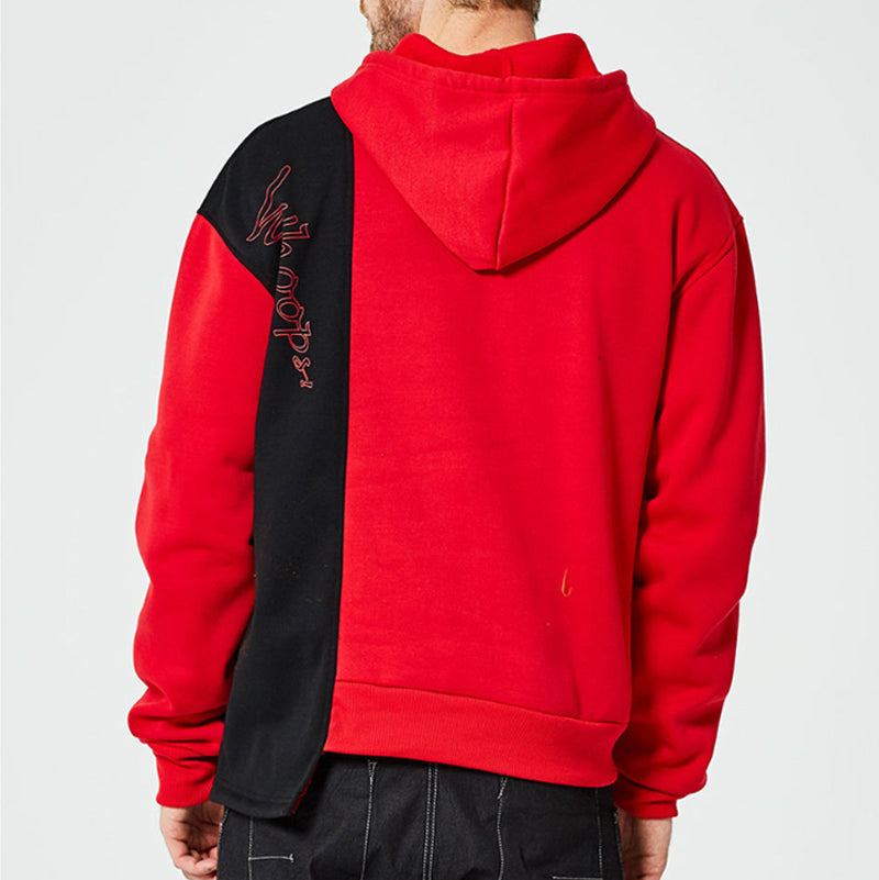 Sömmar Loose Design Hoodie