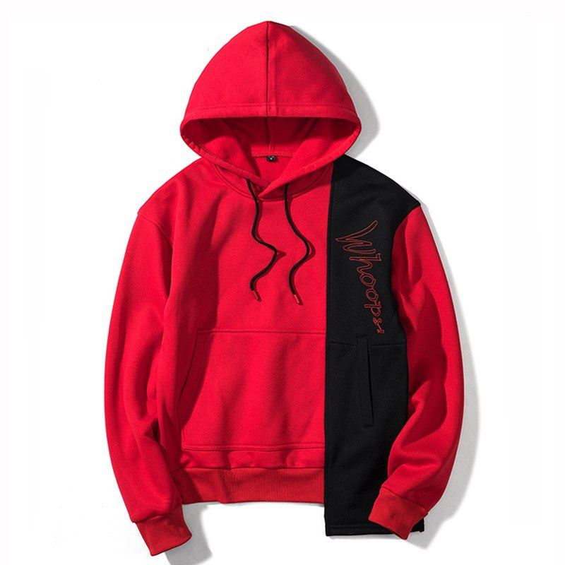 Sömmar Loose Design Hoodie