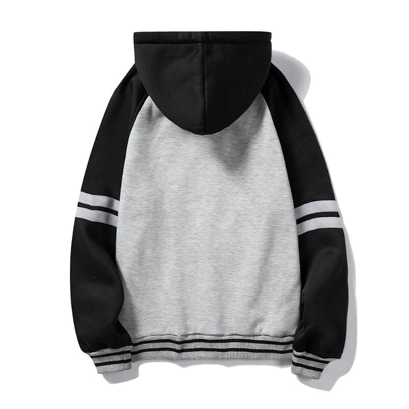 Tjock Pure Color Velvet Fabrics Hoodie