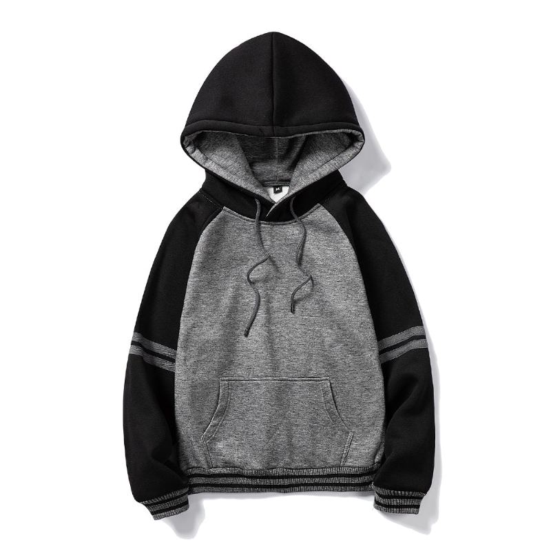 Tjock Pure Color Velvet Fabrics Hoodie