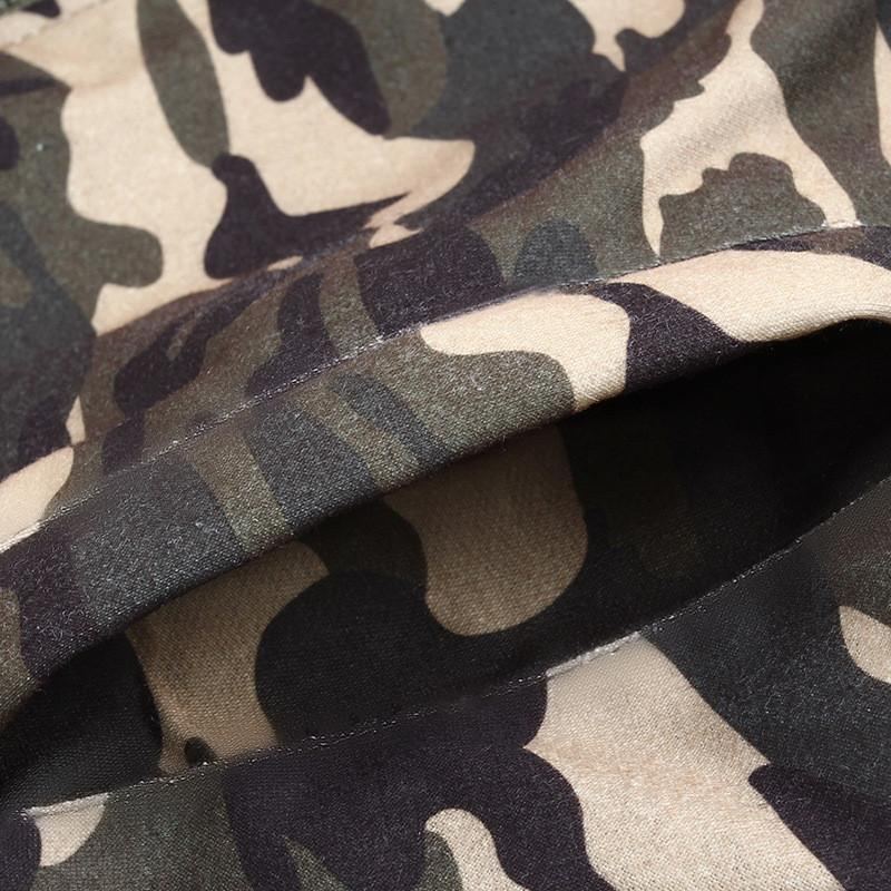 Vinter Tjock Camo Hoodie I Fleece