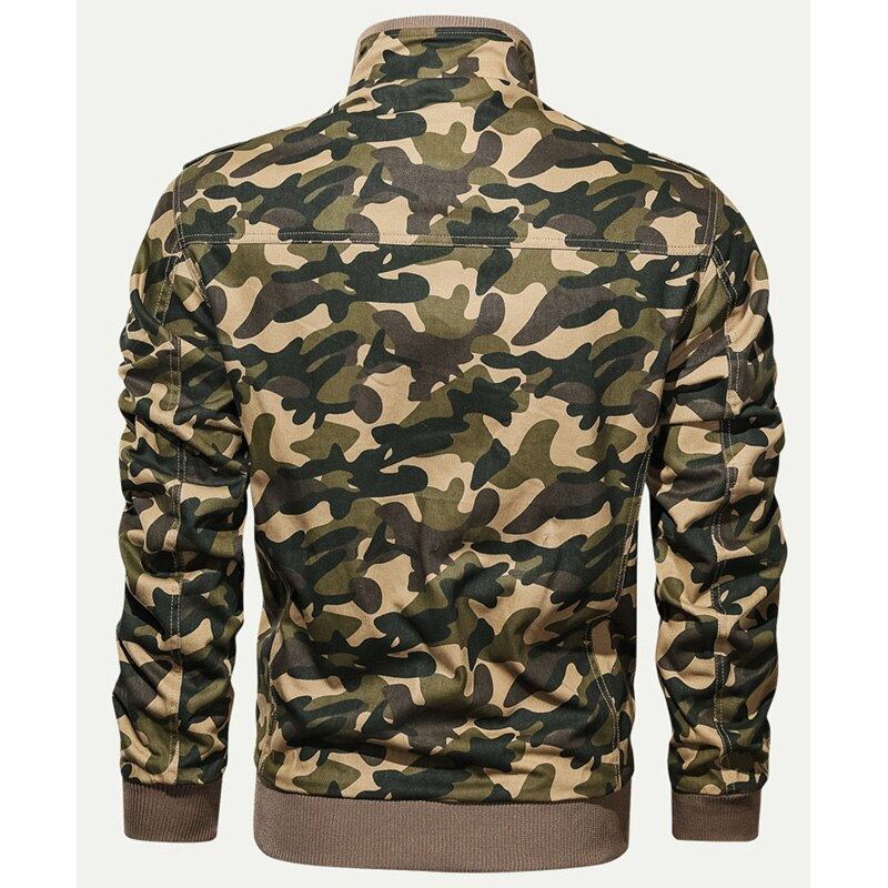 Bomber Army Camo Tactical Jacket