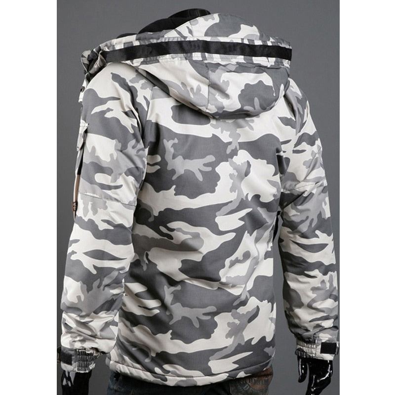 Camouflage Army Outwear Design Jacka