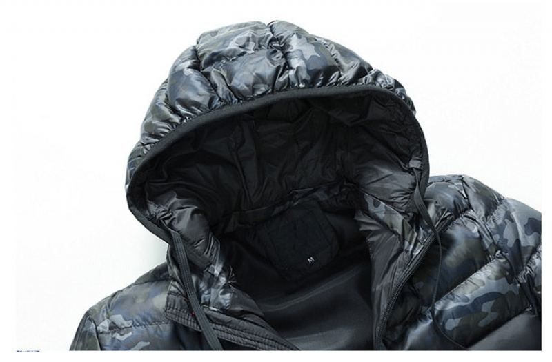 Camouflage Warm Hooded Parka