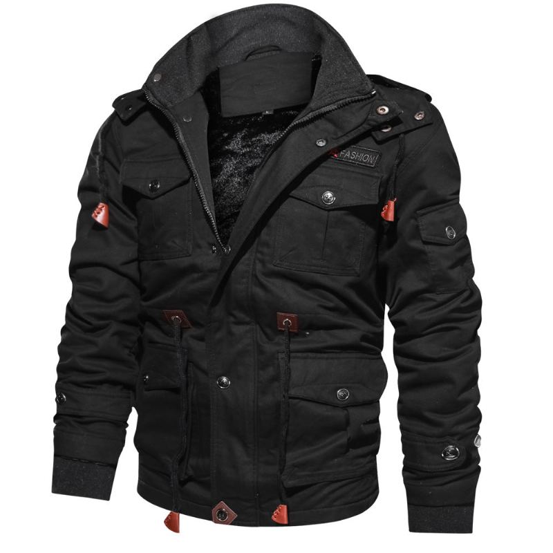 Fleece Multi-pocket Snygg Josh Jacket