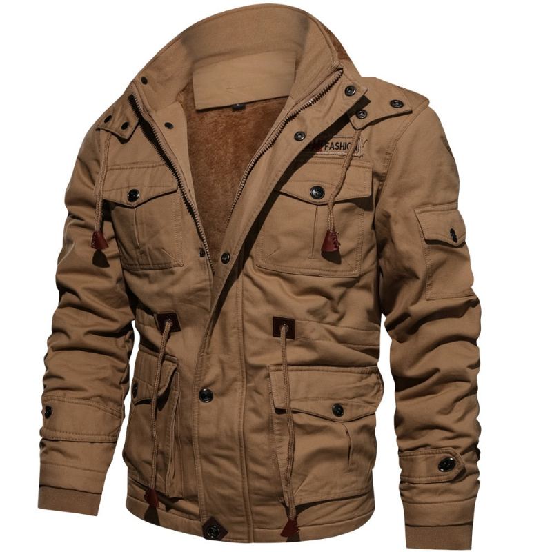 Fleece Multi-pocket Snygg Josh Jacket