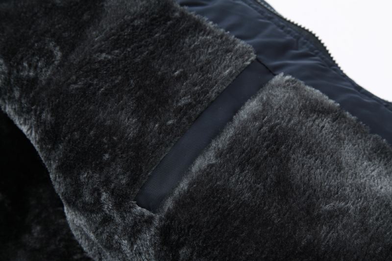 Fleece Vadderad Vinterkappa