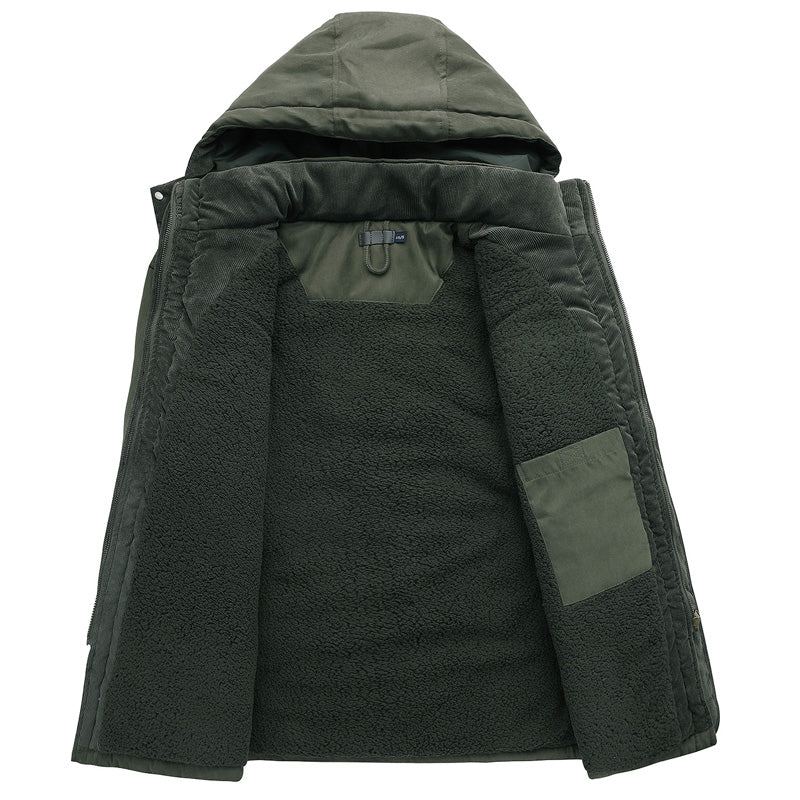 Northern Alpine Thick Warm Winter Parka