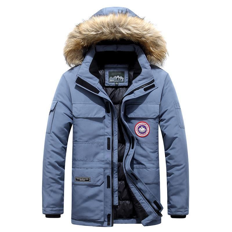 Polar Windproof Fur Hood Parka