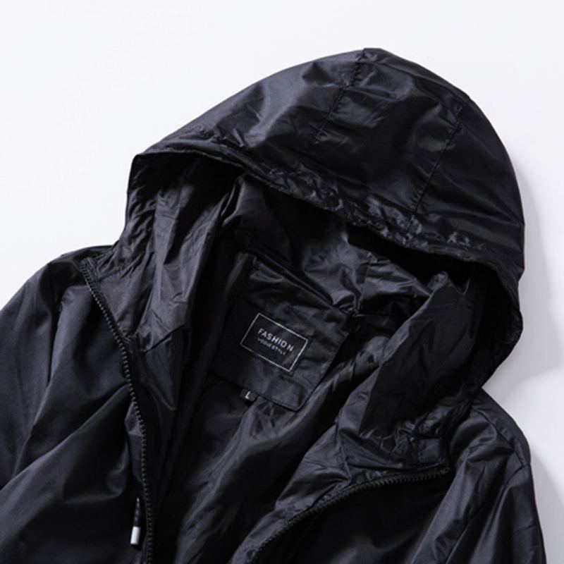 Stil Loose Raincoat Windbreaker