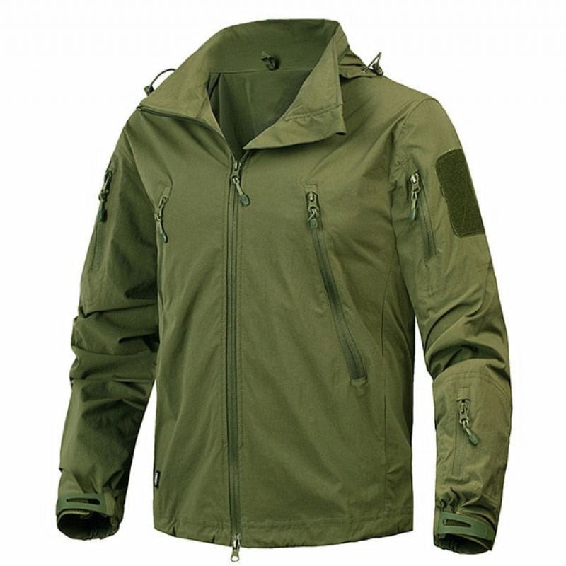 Taktisk Us Army Windbreaker Jacka