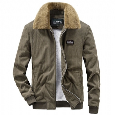 Trendig Youth Varsity Corduroy-jacka