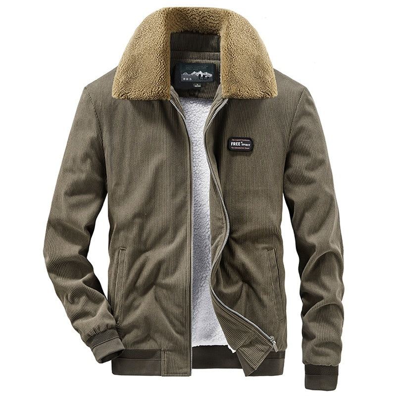 Trendig Youth Varsity Corduroy-jacka