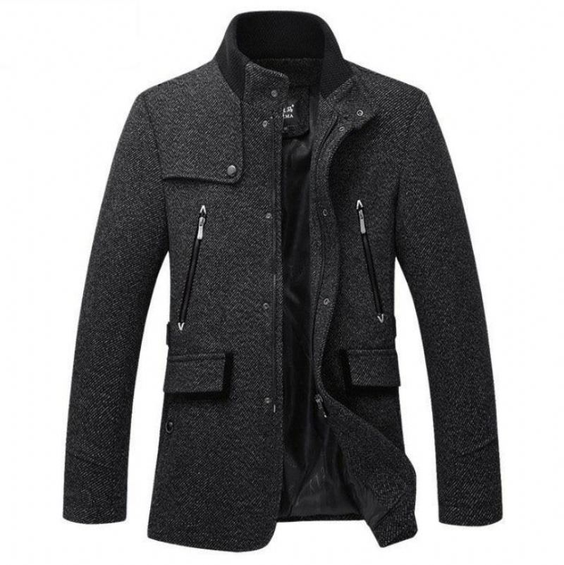 Ull Mode Ytterkläder Pea Coat