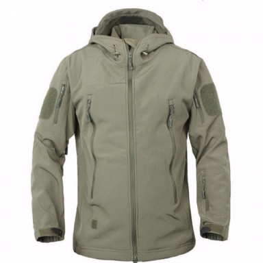 Vindtät Tactical Softshell-jacka