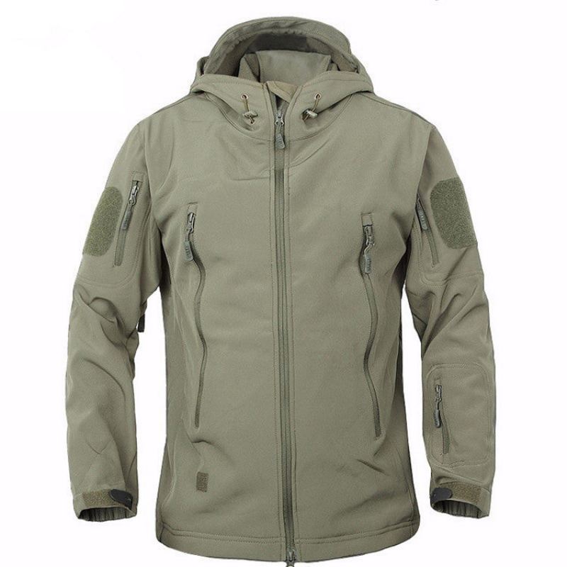 Vindtät Tactical Softshell-jacka