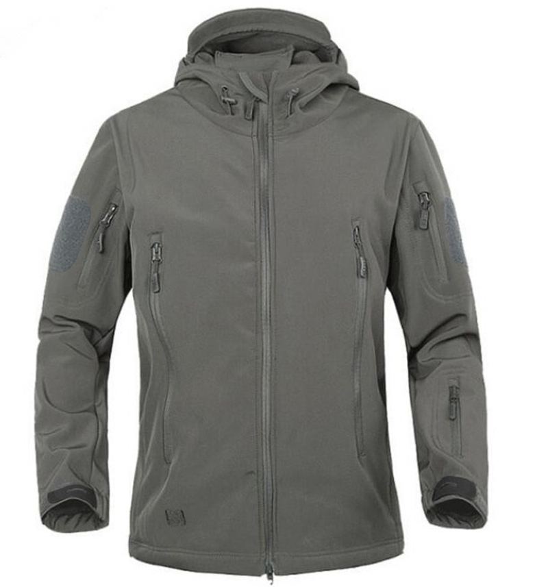 Vindtät Tactical Softshell-jacka