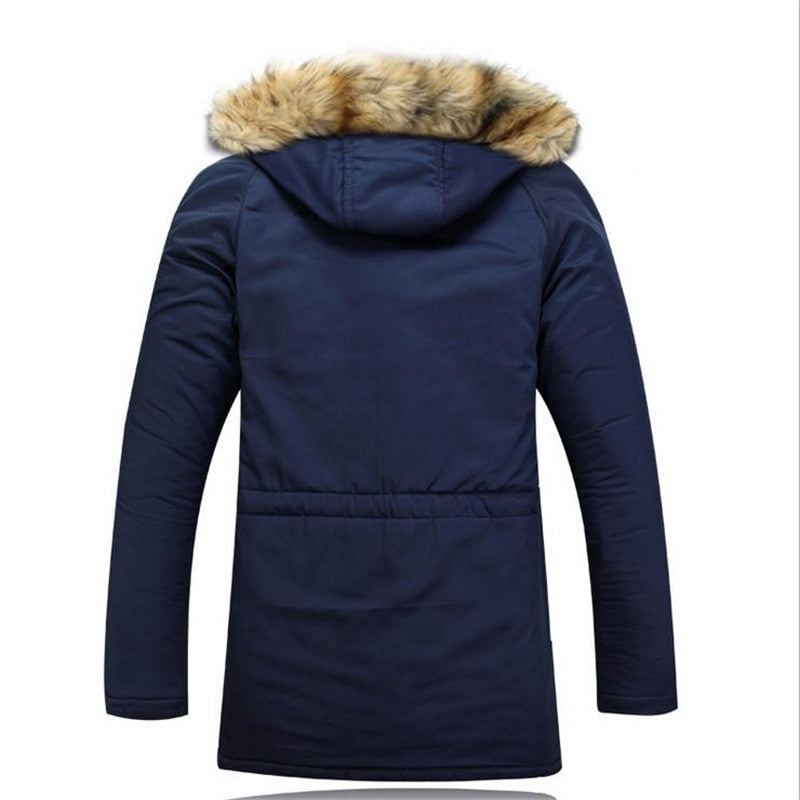 Vinter Ytterkläder Päls Hood Parka