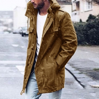 Windbreaker Trench Snygg Kappa