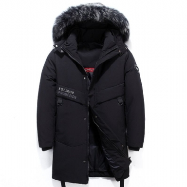 Winter Warm Heavy 80% Down Fur Hood Parka