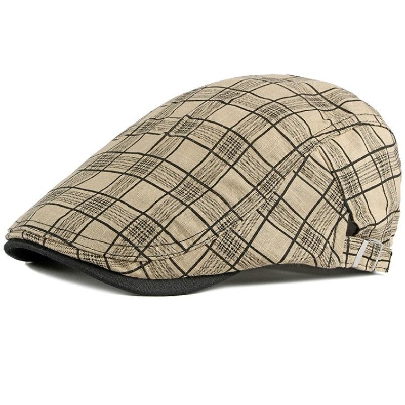 Vintage Pläd Ivy Newsboy Flat Cap