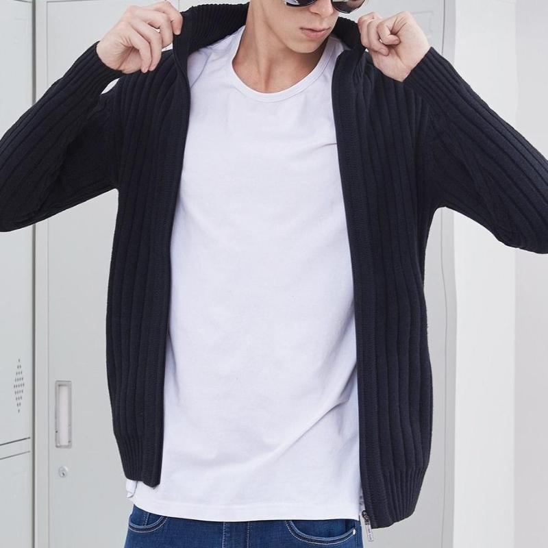 Klassisk Business Zipper Sweater