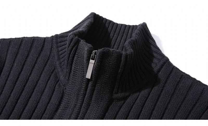 Klassisk Business Zipper Sweater