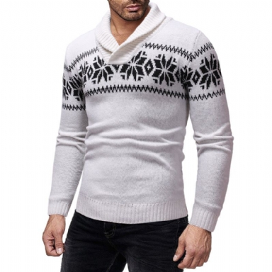 Sjalkrage Snowflake Sweater