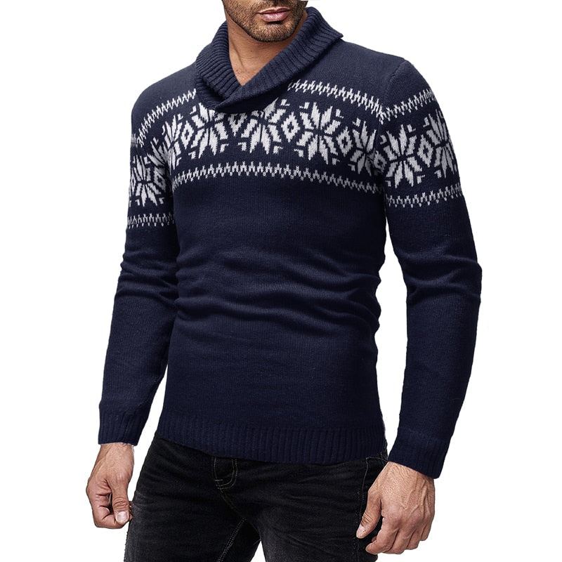 Sjalkrage Snowflake Sweater