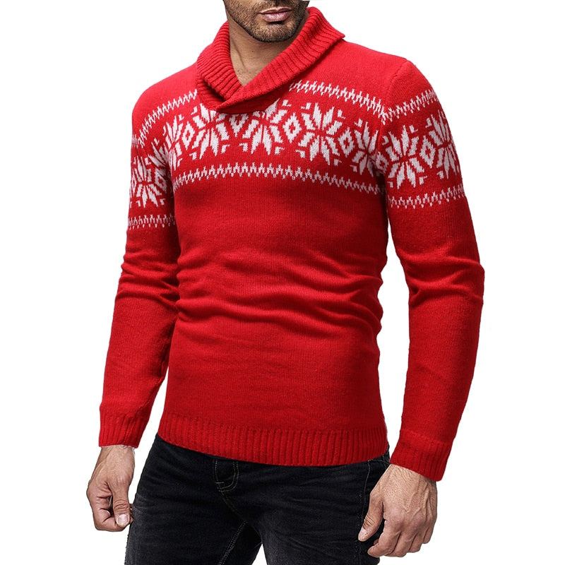 Sjalkrage Snowflake Sweater