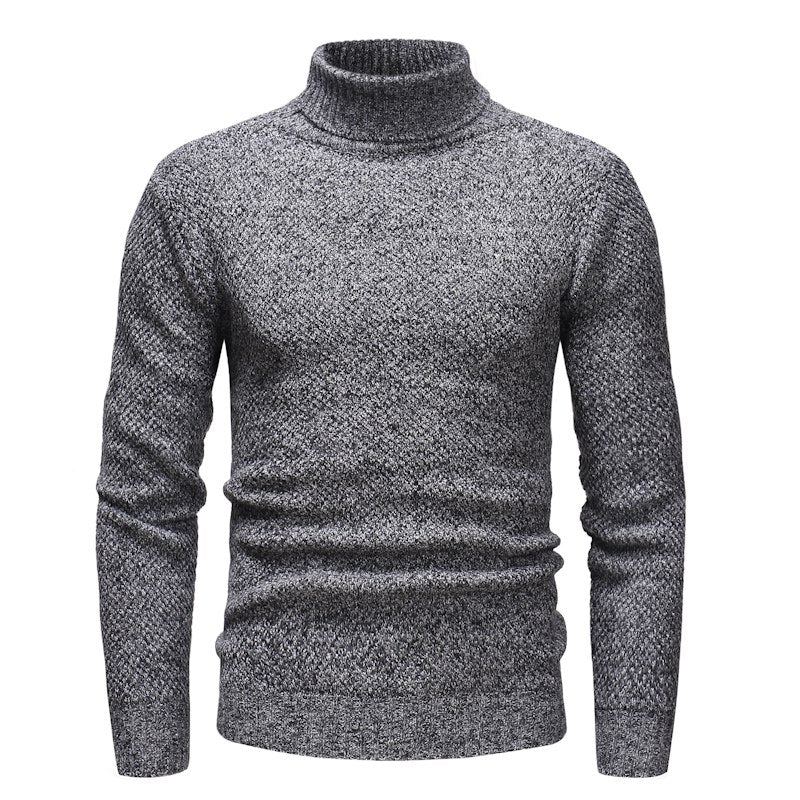 Stickad Hedging Turtleneck-tröja