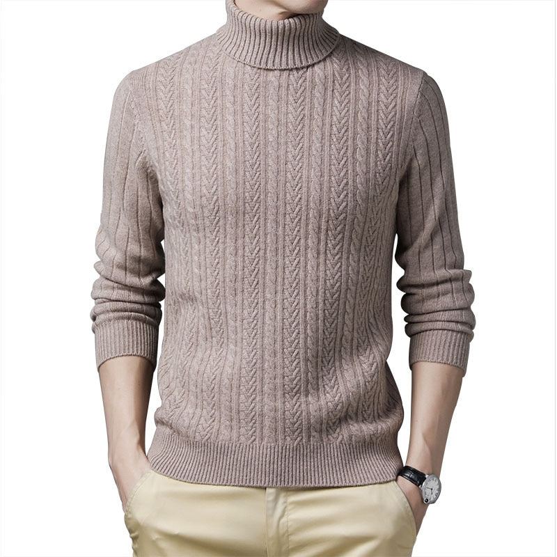 Turtleneck Merino Wool Tröja