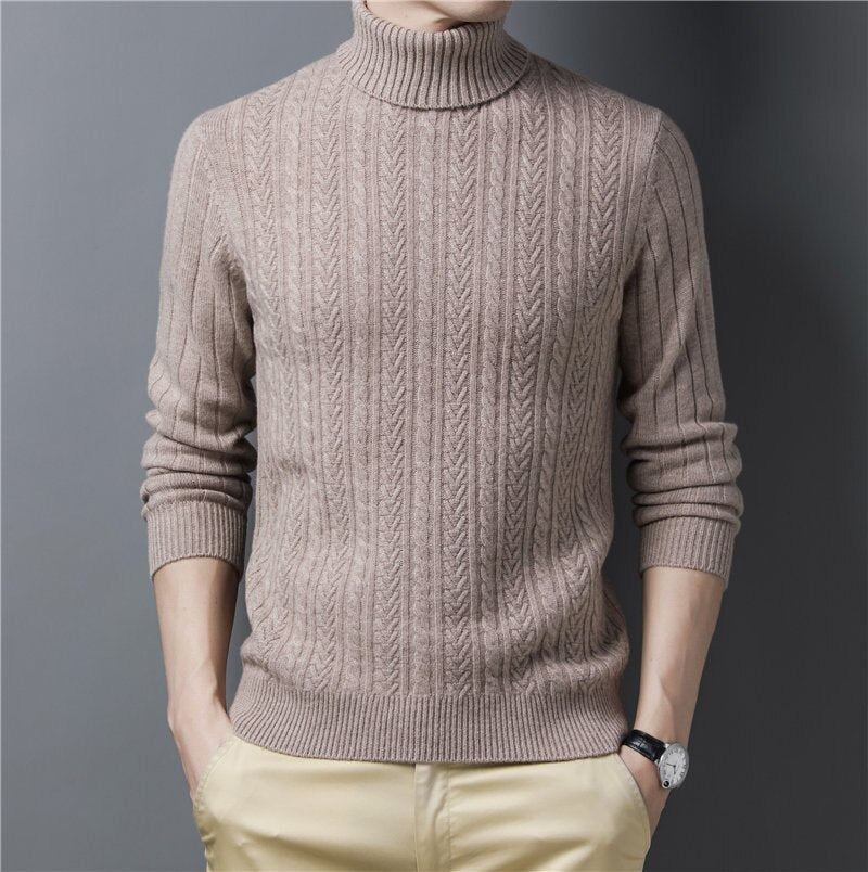 Turtleneck Merino Wool Tröja