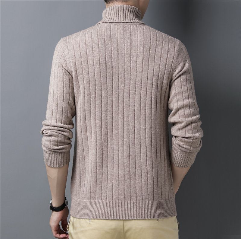 Turtleneck Merino Wool Tröja