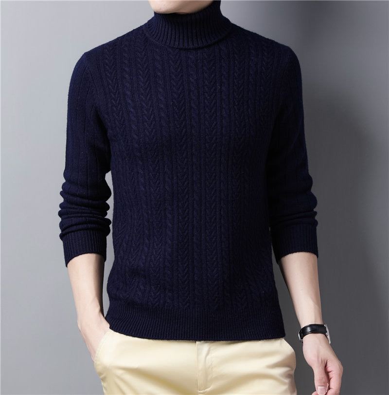 Turtleneck Merino Wool Tröja