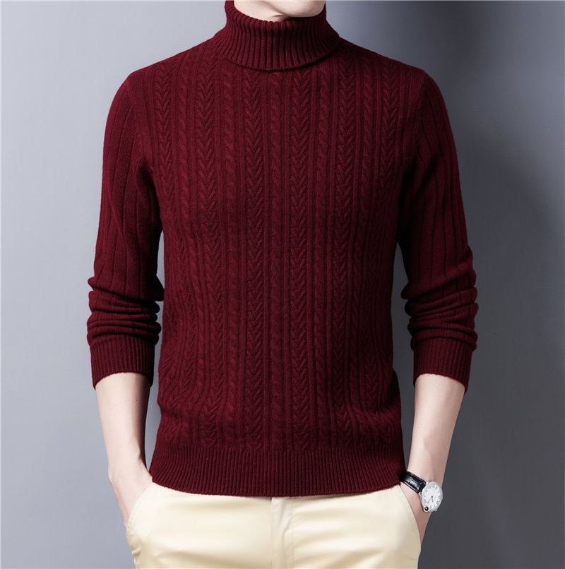 Turtleneck Merino Wool Tröja