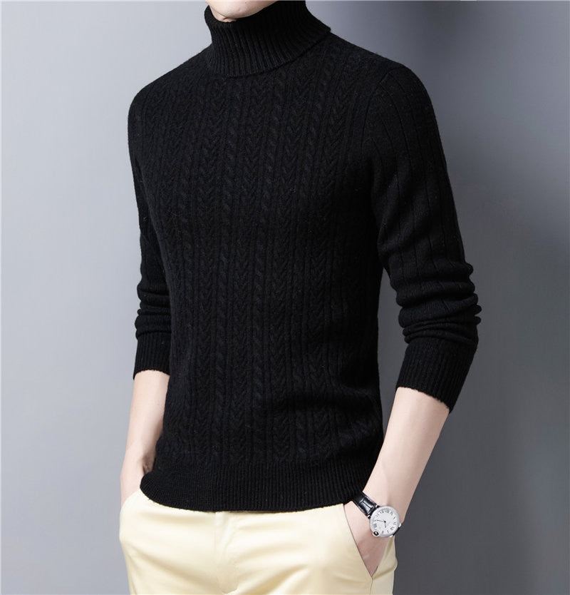 Turtleneck Merino Wool Tröja