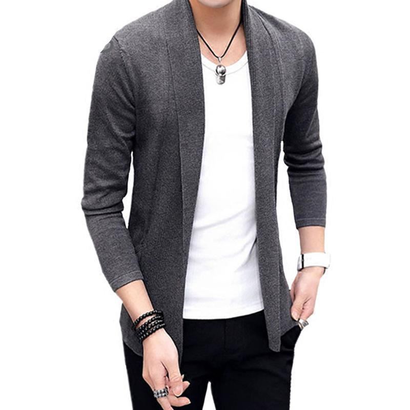 Casual Slim Fit Tunn Cardigan